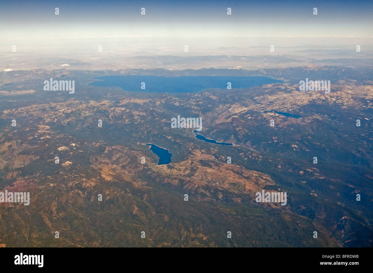Lake Tahoe From Over 000 Feet In California Stock Photo Alamy Lake Tahoe From Over 000 Feet In California Stock Photo Alamy