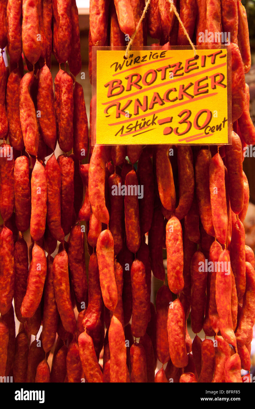 String of sausages hires stock photography and images Alamy