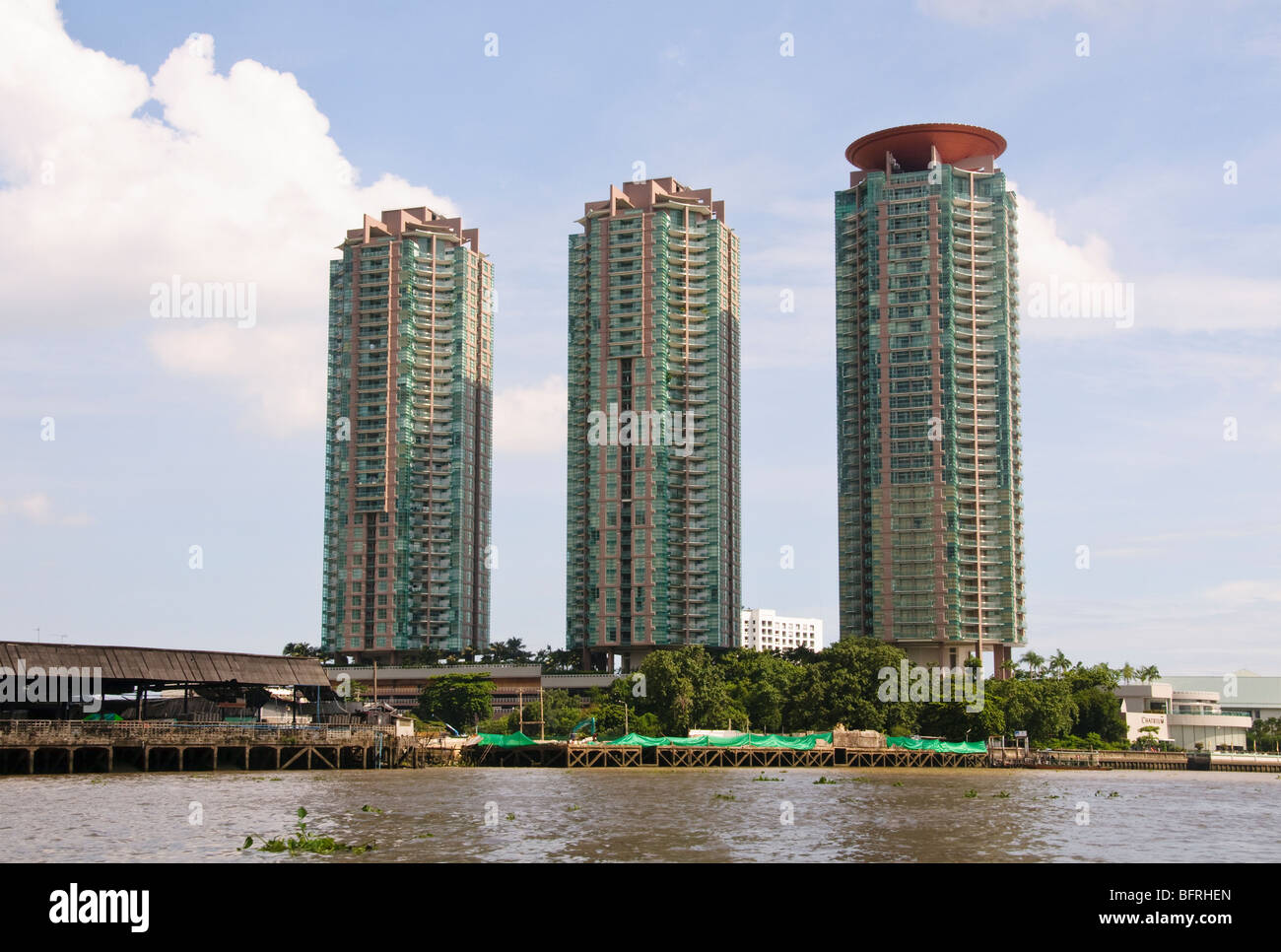Chatrium Hotel Riverside Bangkok, Bangkok Thailand Stock Photo