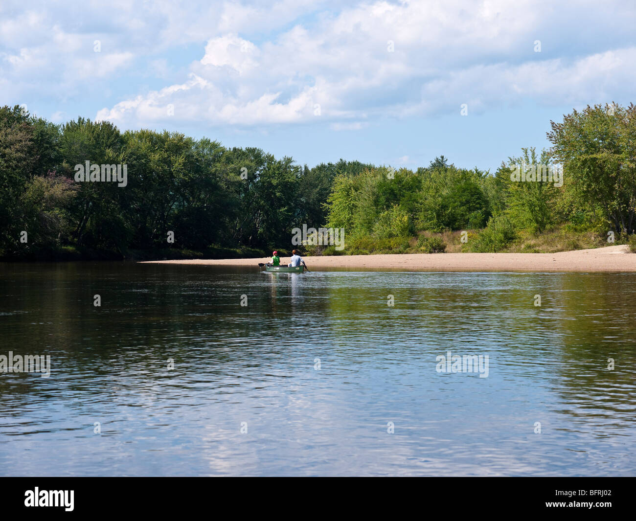 Saco river maine canoe hires stock photography and images Alamy