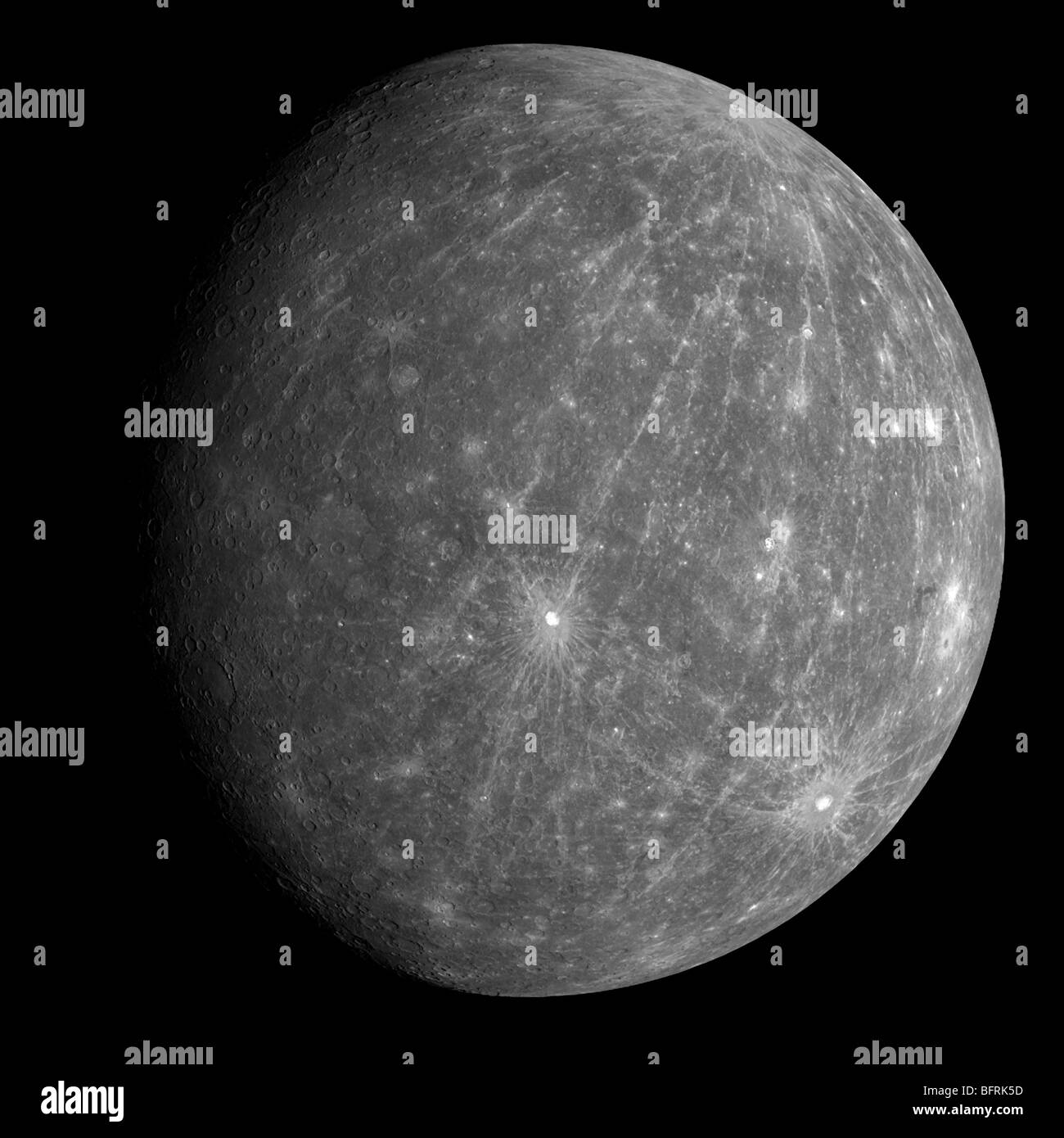 Planet Mercury Stock Photo