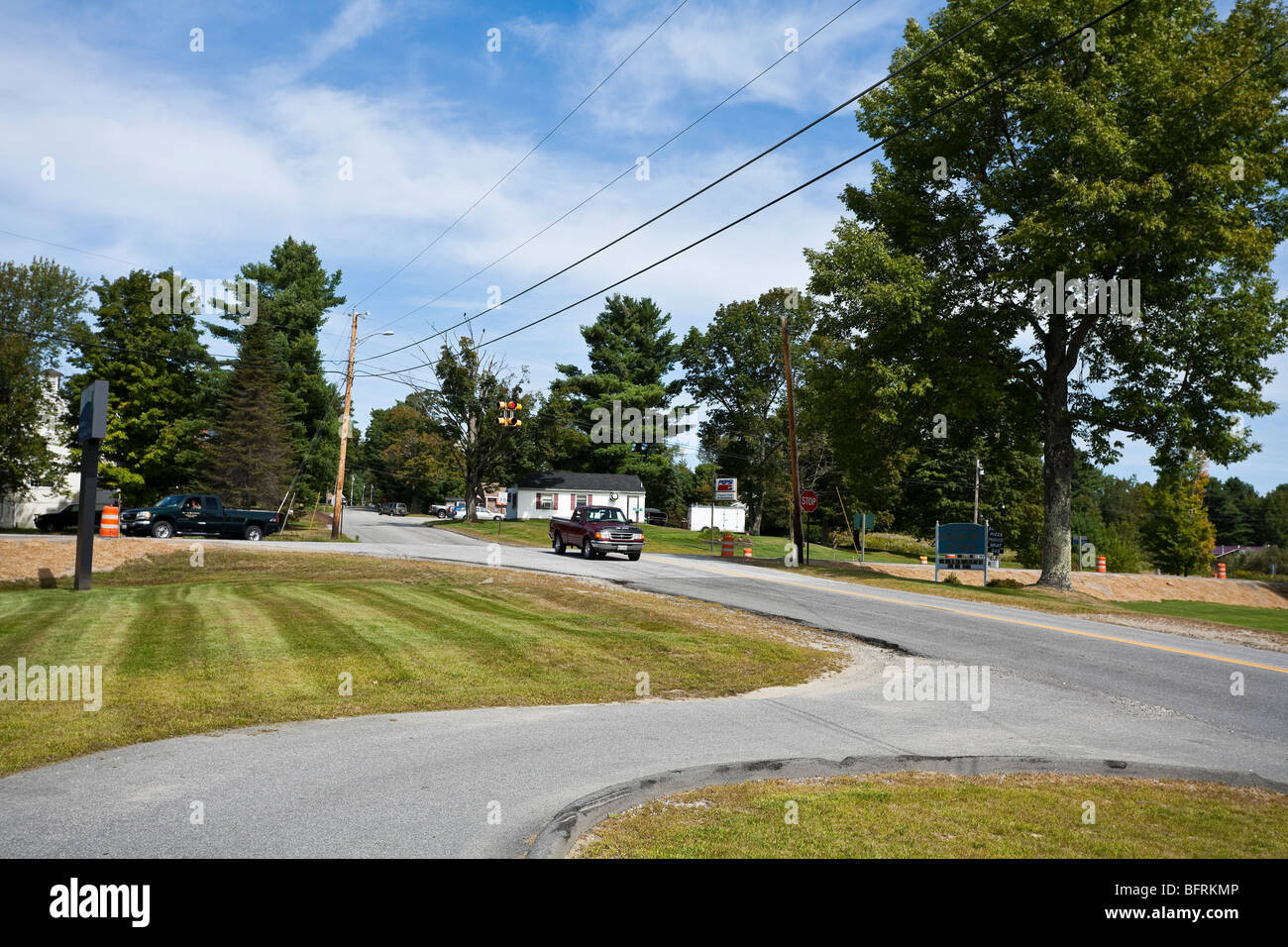 Litchfield Maine ME USA Stock Photo Alamy