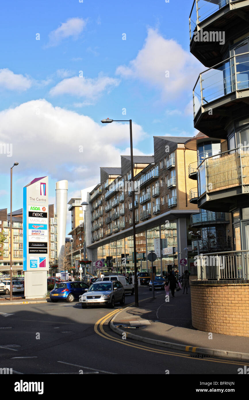 Feltham Shopping Centre West London England UK Stock Photo Alamy