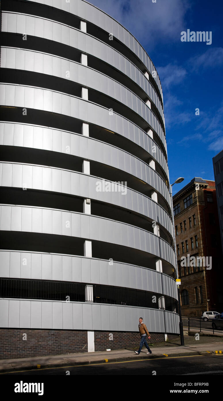 Multi storey car park, Glasgow, Scotland Stock Photo Alamy
