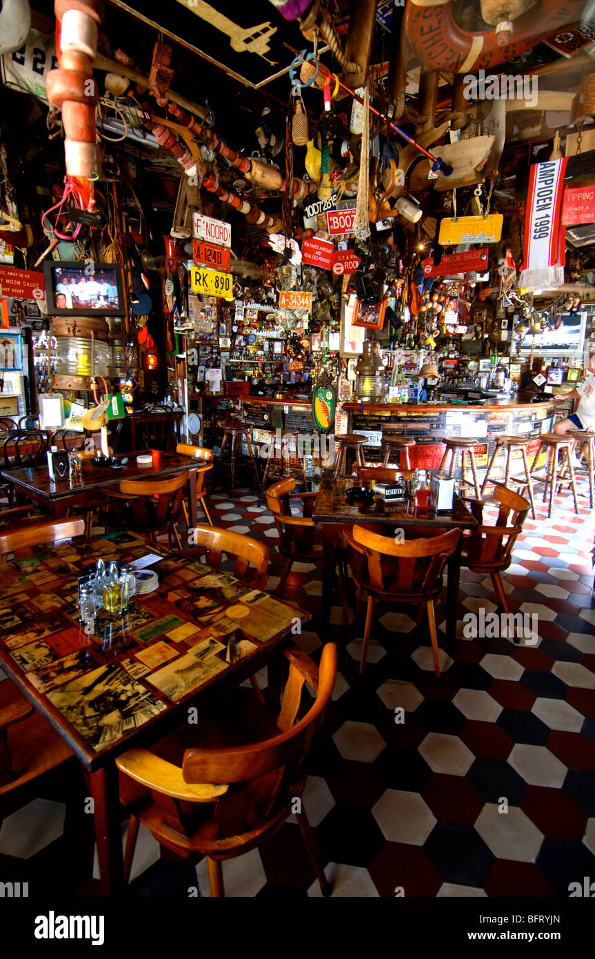 Aruba Charlie's bar Sint Nicholas Stock Photo Alamy