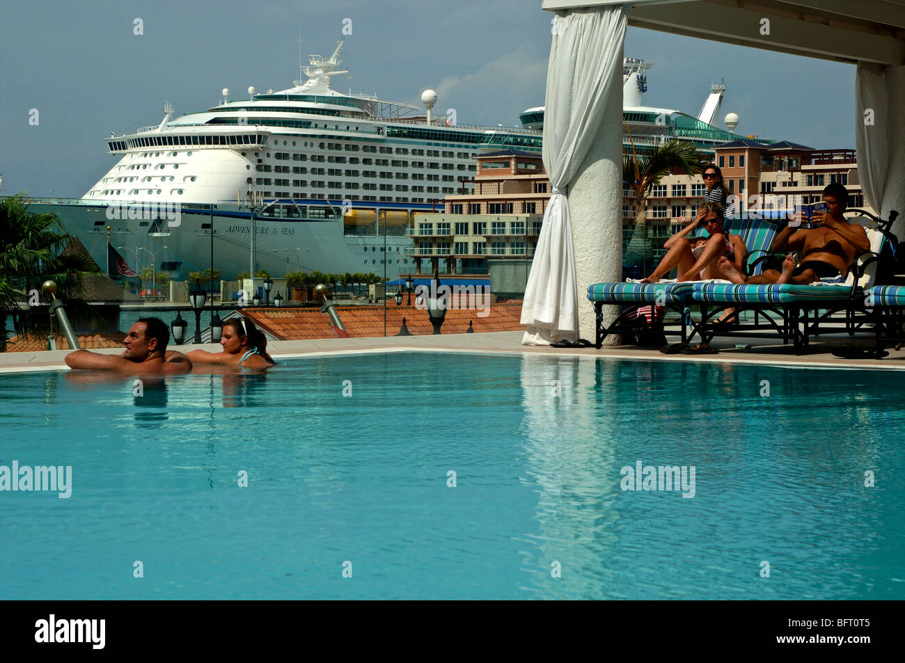 Aruba, Renaissance marina hotel Stock Photo - Alamy