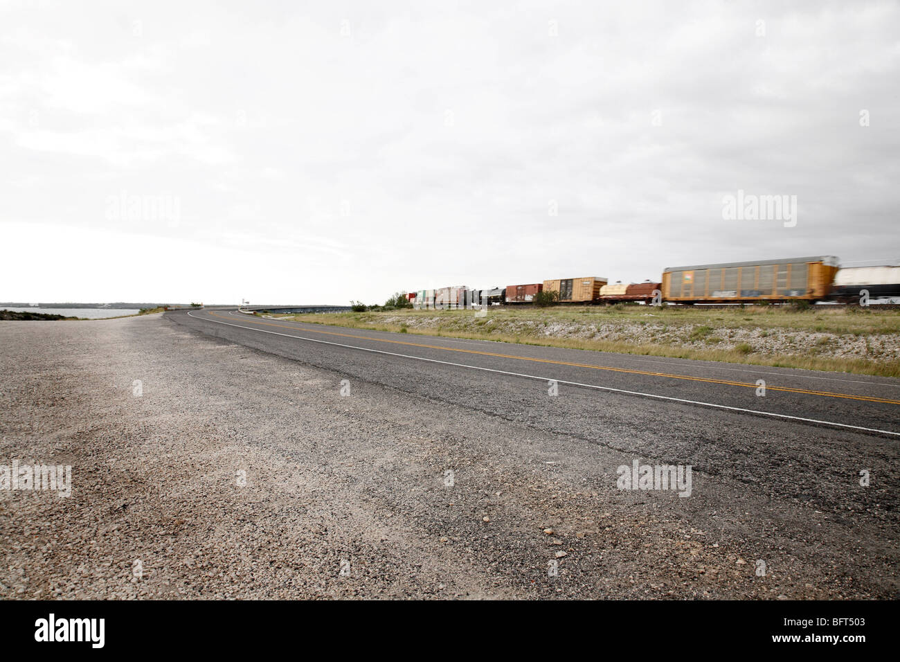 Train, Del Rio, Val Verde County, Texas, USA Stock Photo Alamy