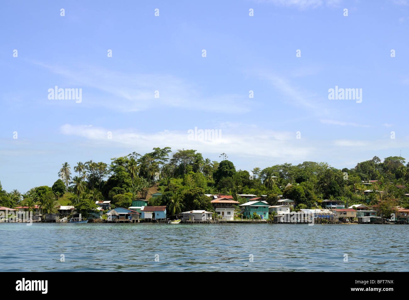 Bastimentos Island Near Bocas Del Toro Panama Stock Photo