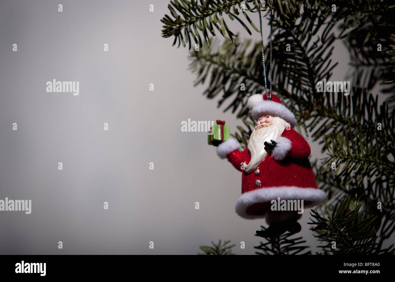Santa Claus Christmas Ornament Stock Photo