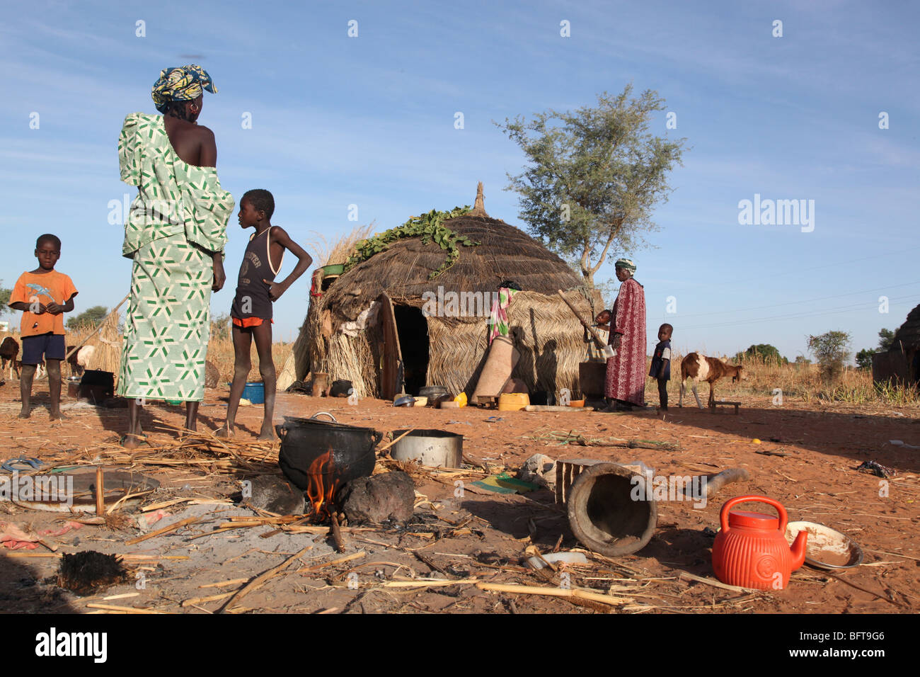 House in Niger Stock Photo Alamy