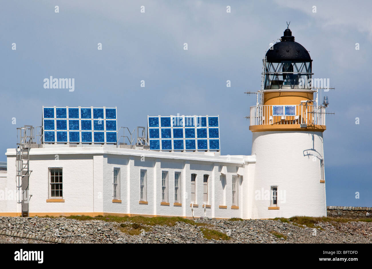 Ailsa Craig lighthouse on the west coast of Scotland Stock Photo Alamy