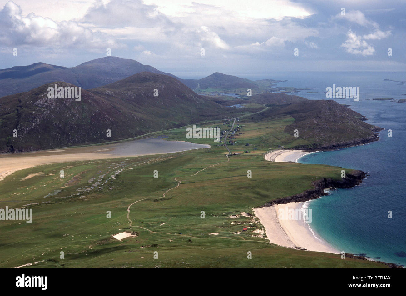isle of harris view towards northton western isles outer hebrides