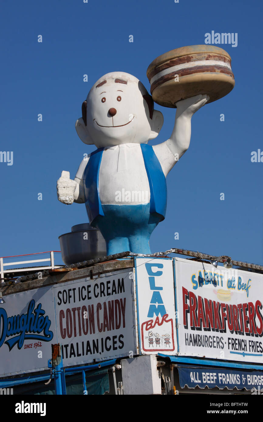 Food stand coney island boardwalk hires stock photography and images
