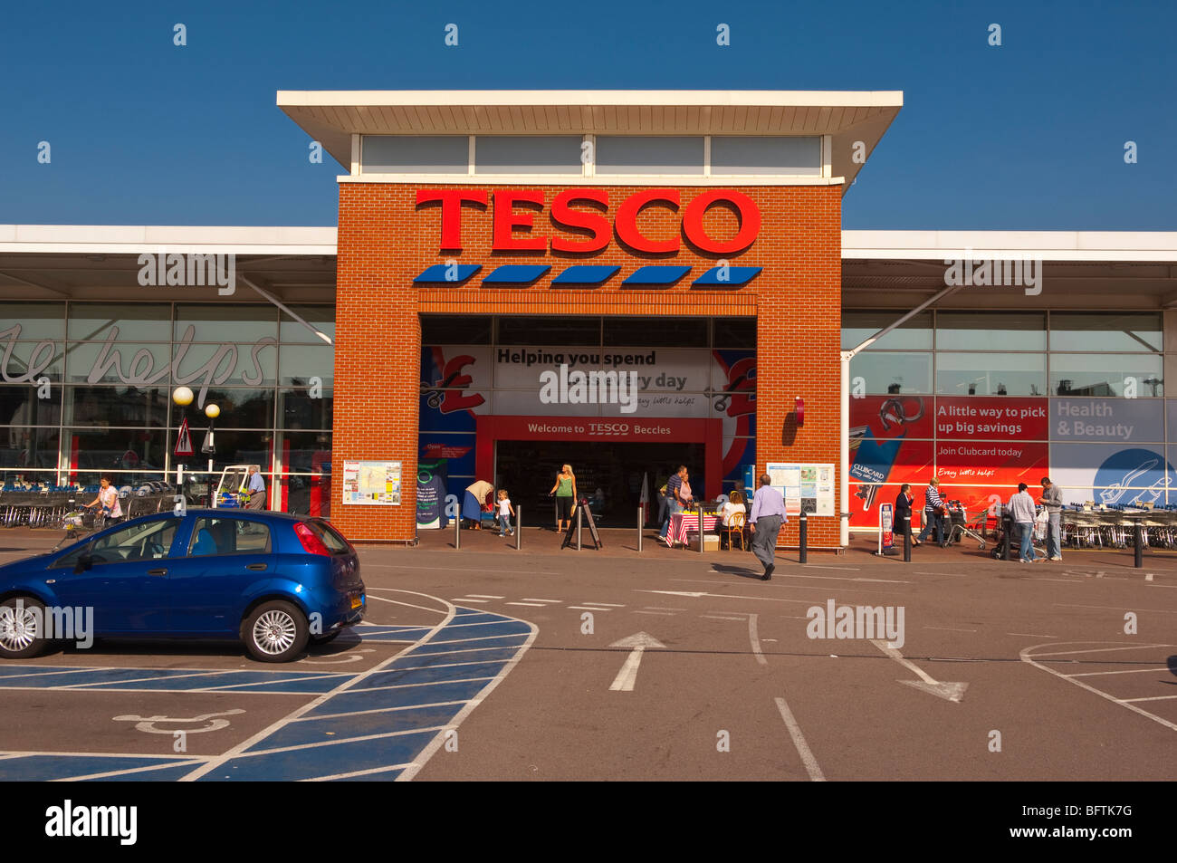 Tesco superstore hires stock photography and images Alamy