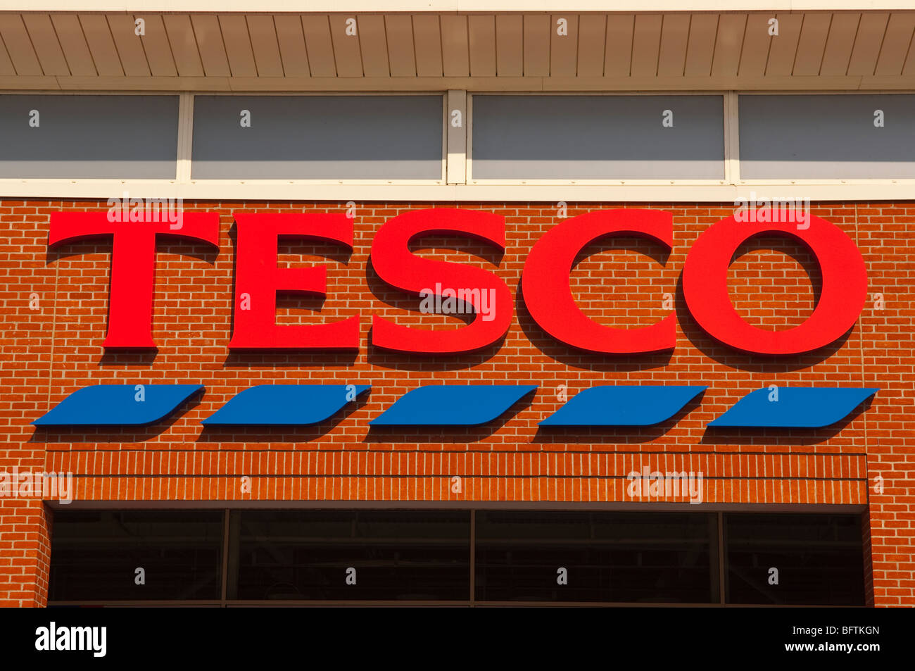 The Tesco Superstore supermarket in Beccles,Suffolk,Uk Stock Photo Alamy