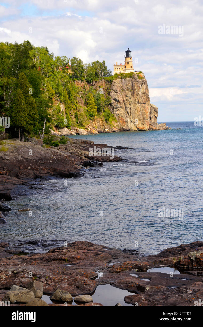 Split Rock Lighthouse State Park near Duluth Minnesota along Lake