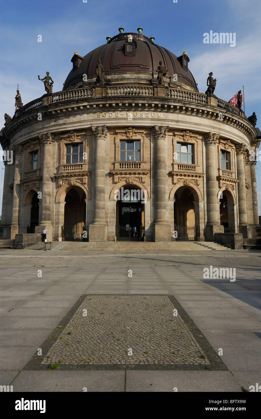 Berlin. Germany. Bode Museum on Museum Island, housing the sculpture collection and Museum of Byzantine Art. Stock Photo