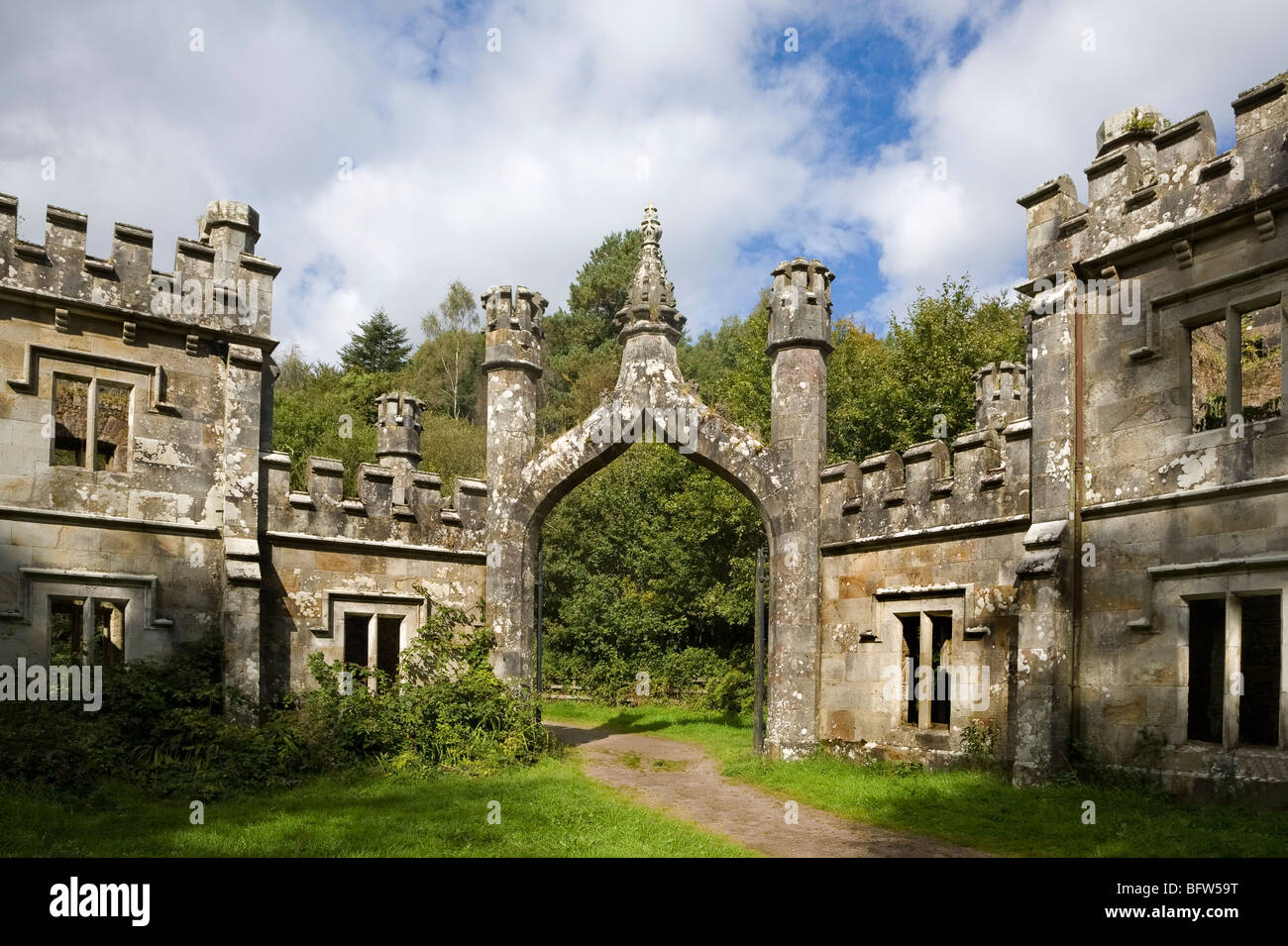 Ballysaggartmore towers lismore hires stock photography and images Alamy