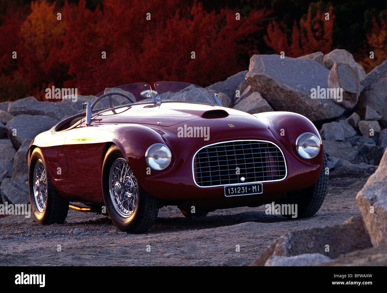 Ferrari 166 MM Barchetta 1949 Stock Photo