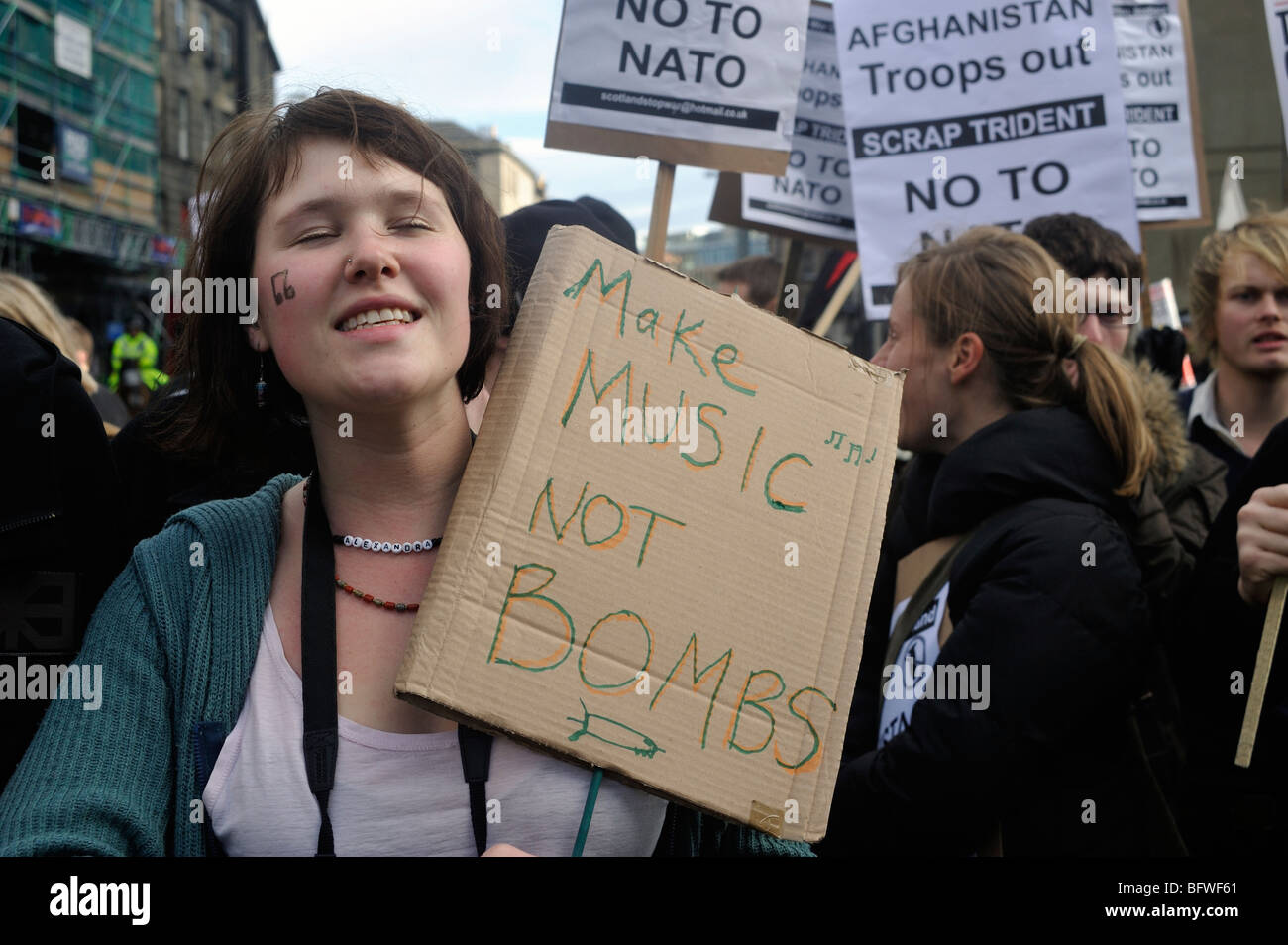 Stop the war protest Stock Photo - Alamy