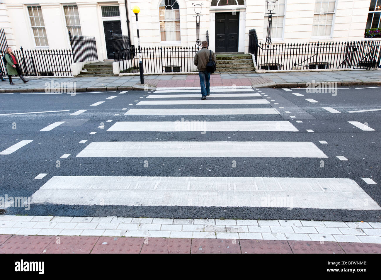 Zebra crossing, London, England, UK Stock Photo