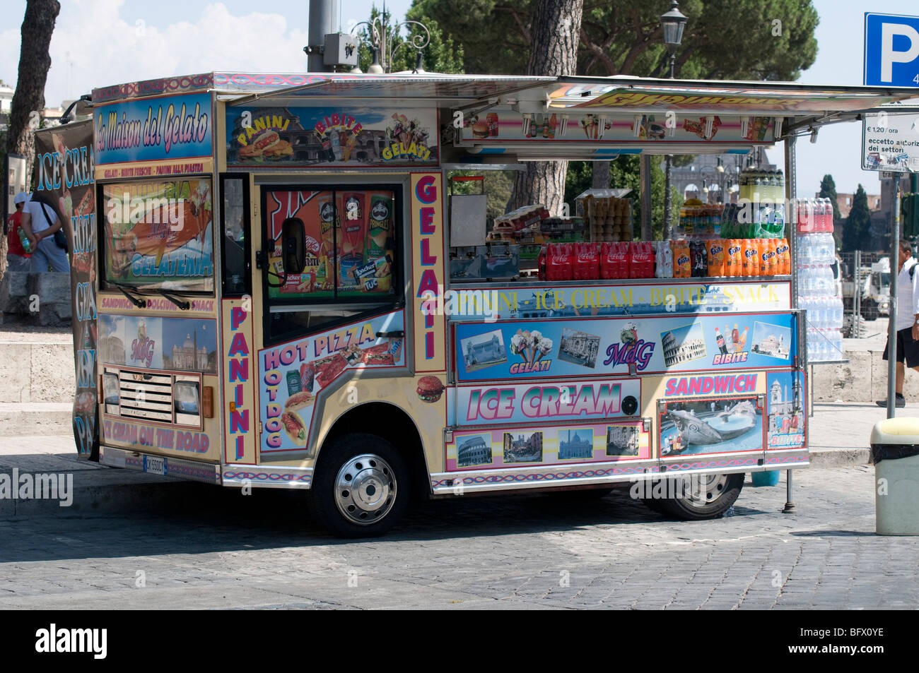 Pizza ice cream hires stock photography and images Alamy