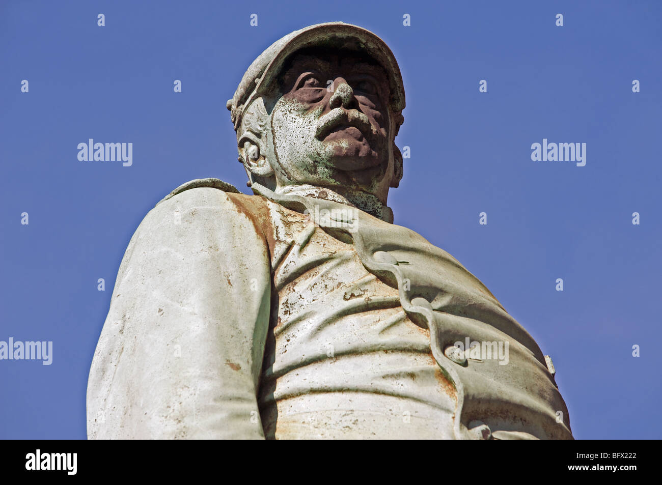 Statue of Otto Von Bismarck Stock Photo