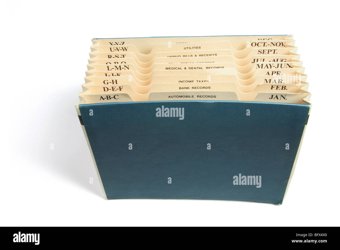 Expanding Document Wallet Stock Photo Alamy