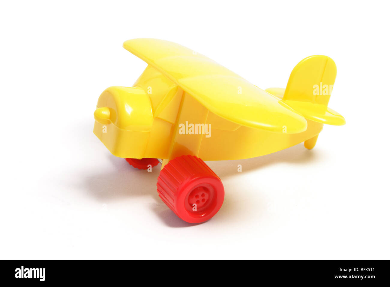Plastic Toy Plane Stock Photo