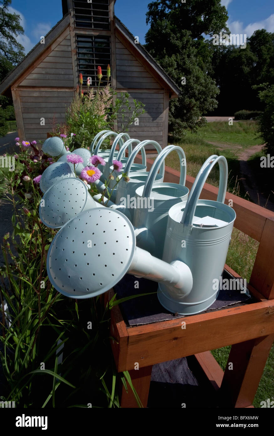 watering can watering metal spout hose garden gardens gardening