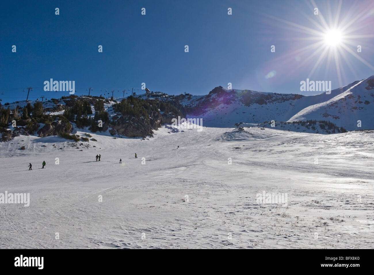 Ski Resort Stock Photo