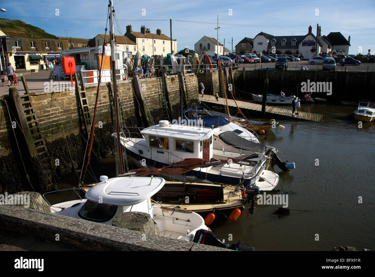 West Bay Dorset UK Stock Photo Alamy