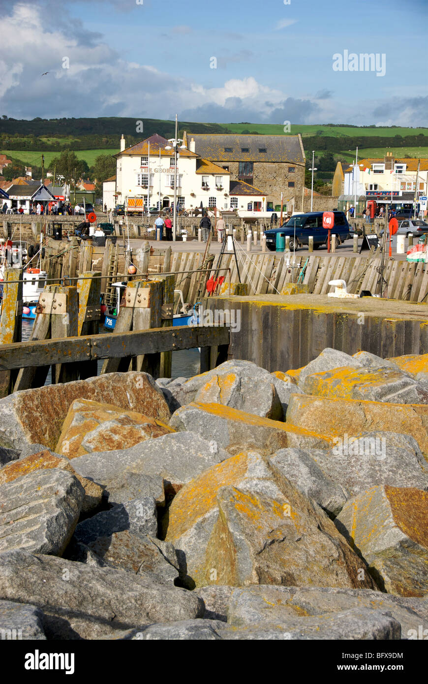 West Bay Dorset UK Stock Photo Alamy