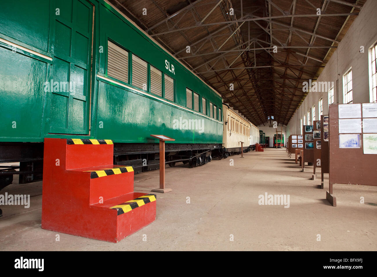 The National Railway Museum, Freetown, Sierra Leone Stock Photo