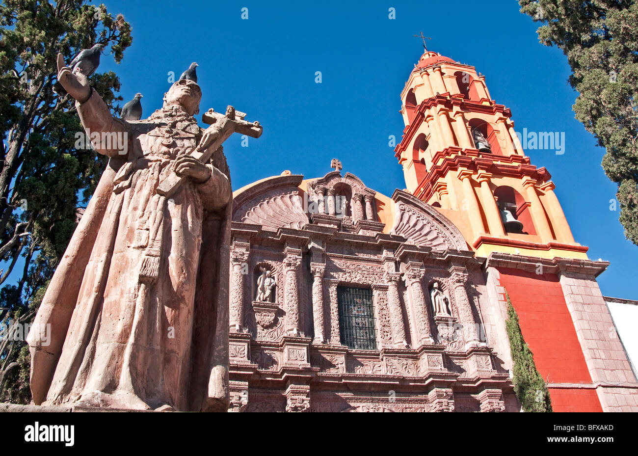 San Miguel de Allende's El Oratorio de San Felipe Neri Stock Photo