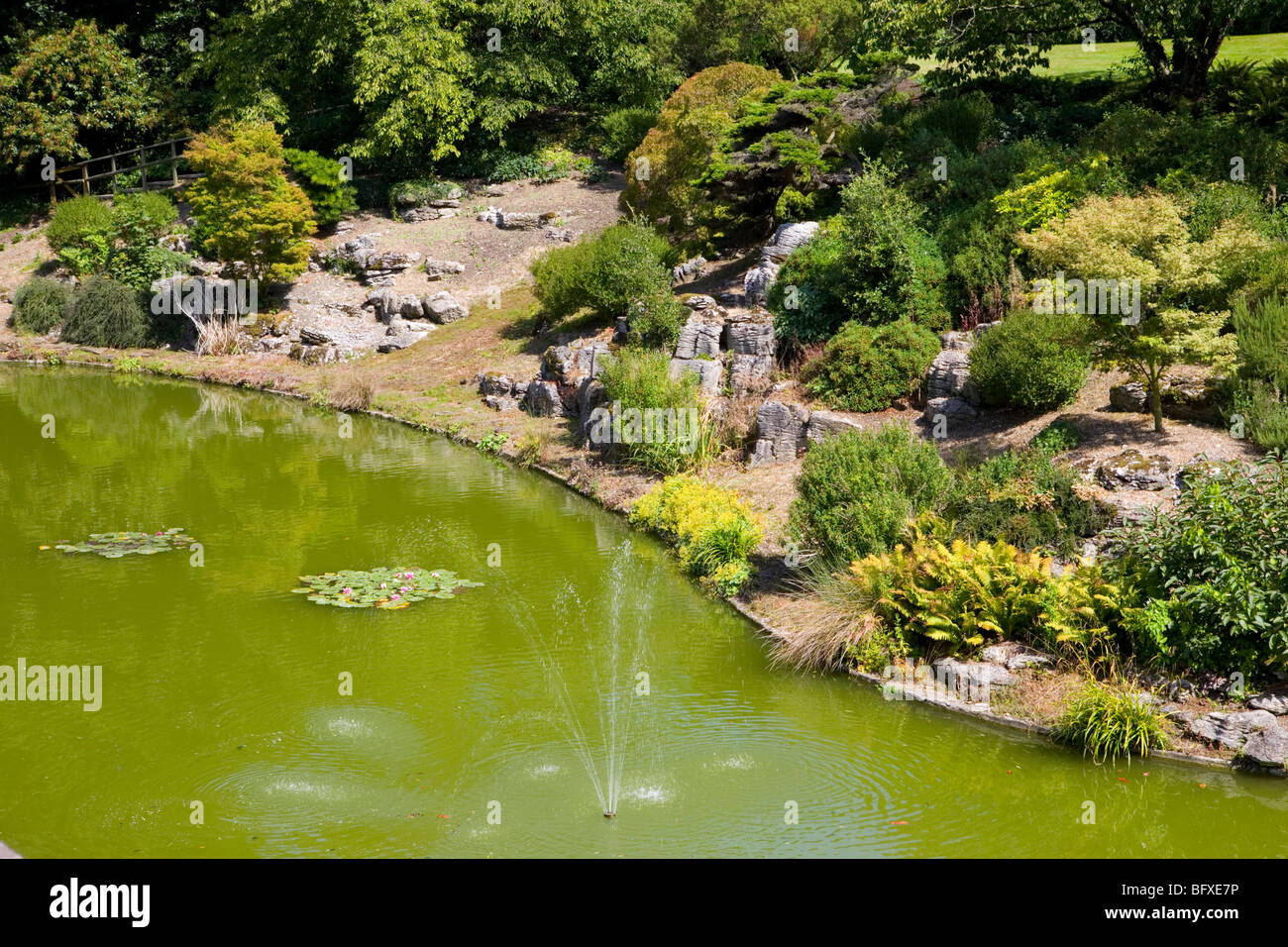Eltham Palace gardens Stock Photo Alamy
