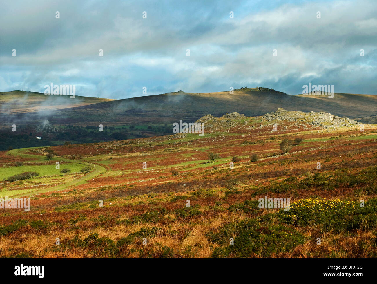 Dartmoor tors hi-res stock photography and images - Alamy