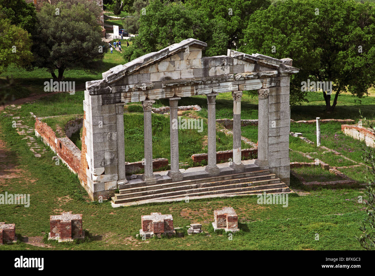 Ancient Greek ruins of Apollonia, Albania Stock Photo Alamy