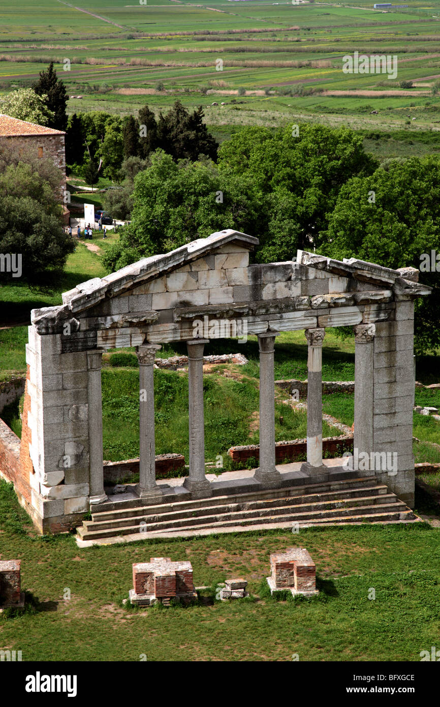 Apollonia albania greek temple ruins hi-res stock photography and ...