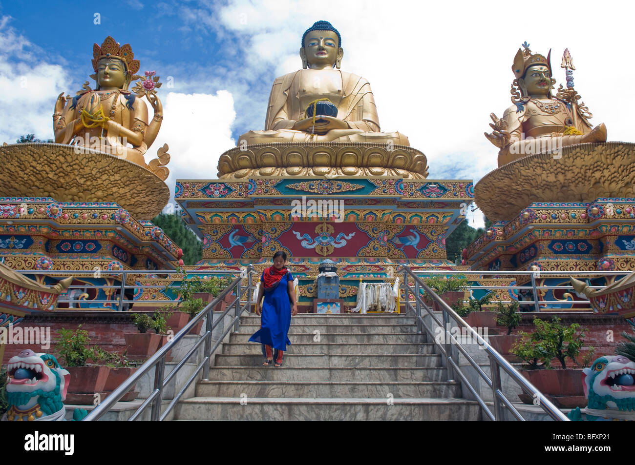 The Swayambhunath Stupa is one of the holiest Buddhist sites in Nepal