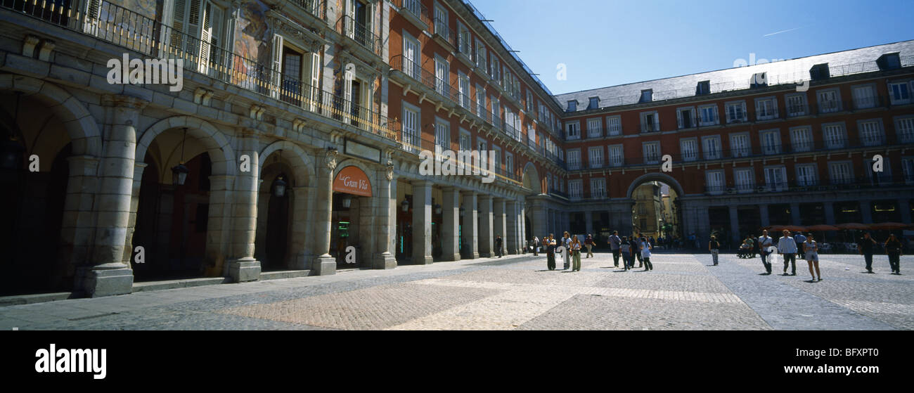 Madrid spain plaza mayor hi-res stock photography and images - Alamy
