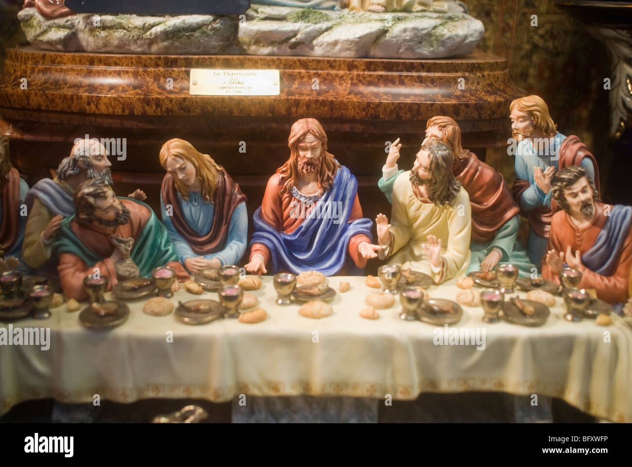 the last supper figurine