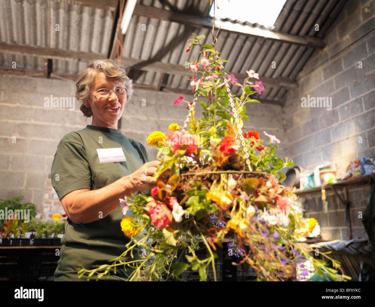 Garden Centre Worker High Resolution Stock Photography and Images - Alamy