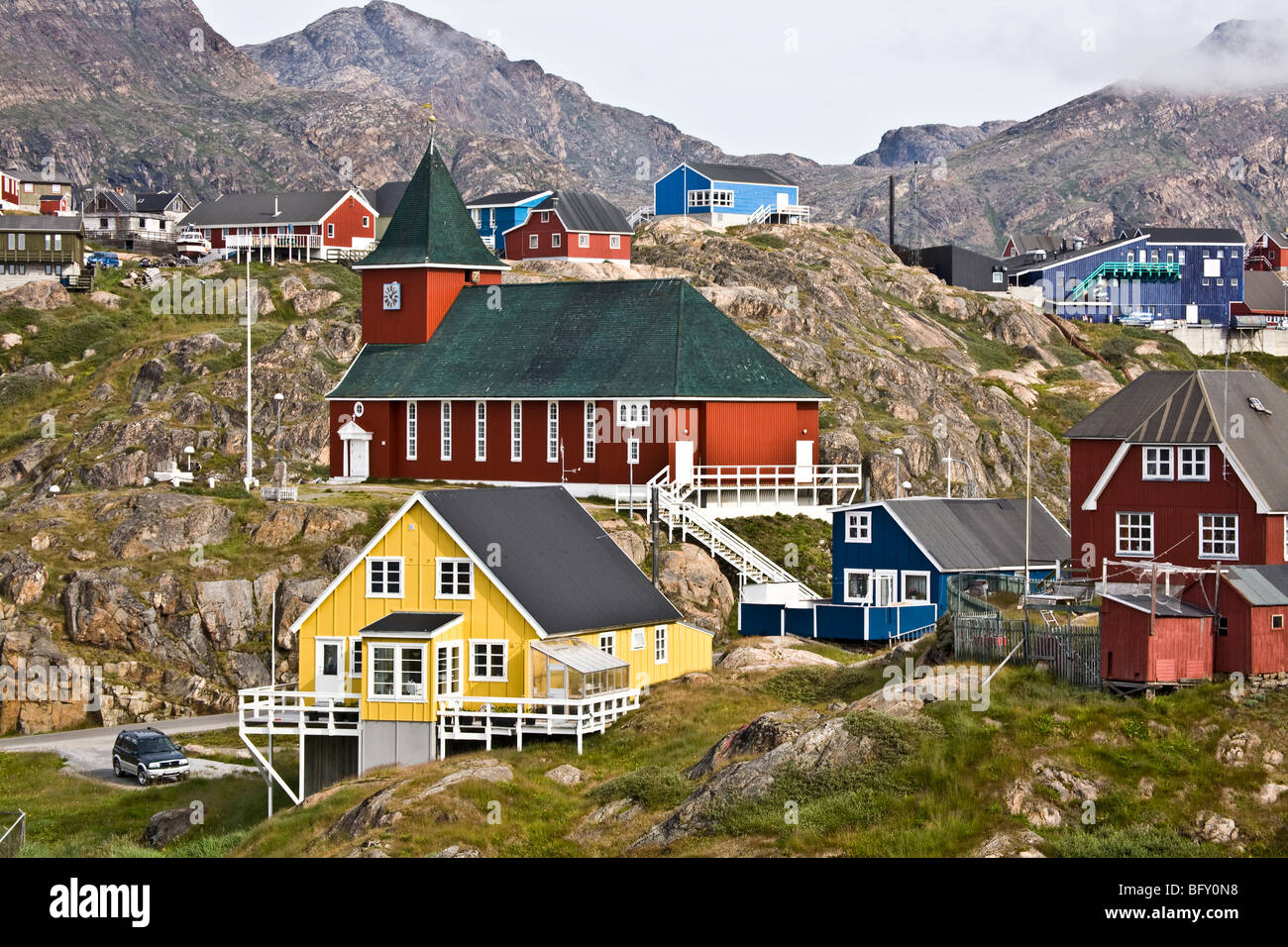 Second largest greenland city hi-res stock photography and images - Alamy