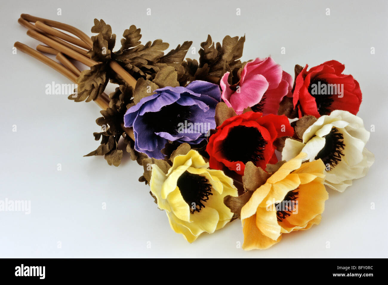 Small Artificial Flowers. stock photo. Image of decoration - 36482748
