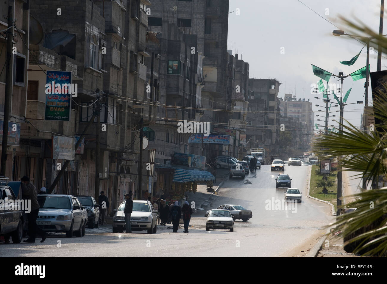 Street scene Gaza Strip Stock Photo - Alamy
