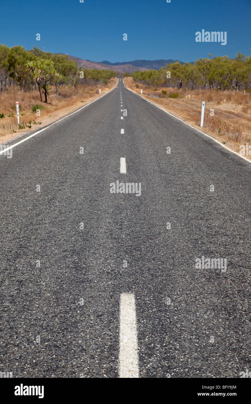 Mulligan Highway, north to Cooktown, Queensland, Australia Stock Photo