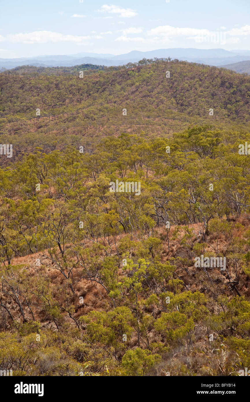 Hills along the Mulligan Highway, near Cooktown, Queensland, Australia