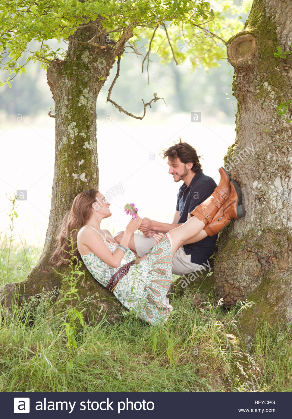 пара под деревом. пары под деревьями. пары под деревьями. обнимаются под деревом. влюбленные на природе.