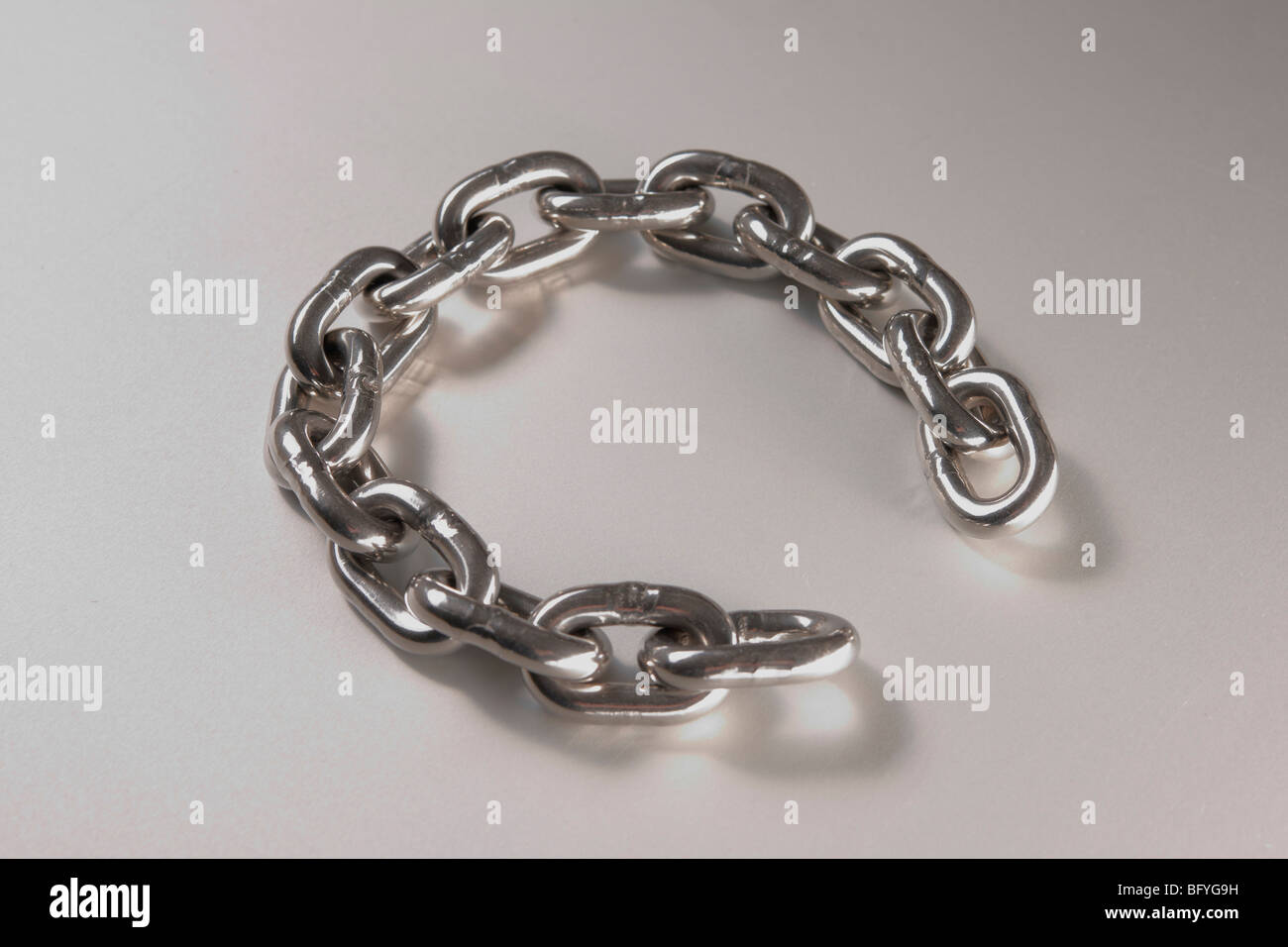 Stainless steel chain Stock Photo Alamy
